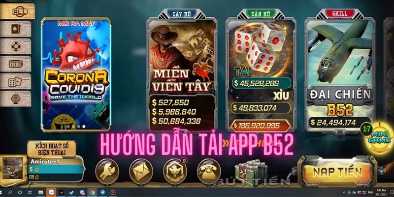 Tải app b52 để phục vụ cho việc giải trí, đặt cược trở nên hiệu quả, giúp tiết kiệm nhiều thời gian hơn cho người chơi. Xem ngay hướng dẫn cách tải…