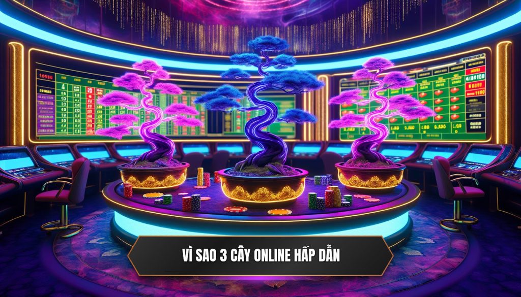 Vì sao 3 cây online hấp dẫn